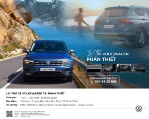 Lái thử xe Volkswagen tại TP Phan Thiết
